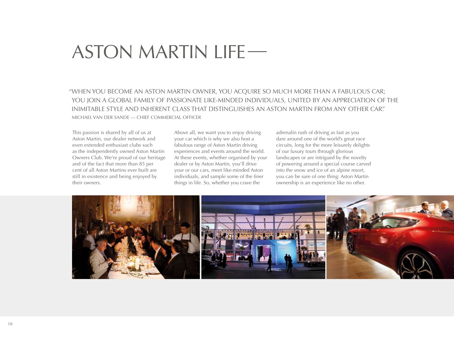 2012 Aston Martin Model Range Brochure Page 35